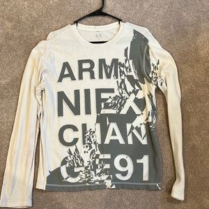 Armani Exchange long sleeve size medium